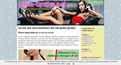 Desktop Screenshot of linea-erotica.net